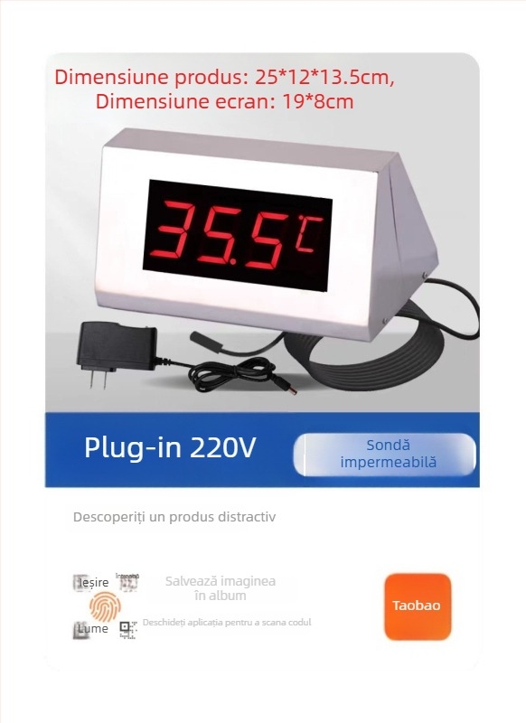 Seria 970/980 – Monitor de temperatură a apei pentru piscine și saune; modelele CX970, CX970L, CX980, CX980L
