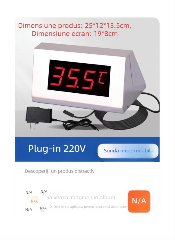 Seria 970/980 – Monitor de temperatură a apei pentru piscine și saune; modelele CX970, CX970L, CX980, CX980L
