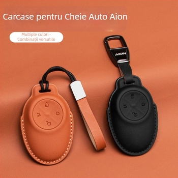 Carcasă din piele pentru cheie pentru AION V Tyrannosaurus, Brand Yibo, Stil simplu, Personalizare disponibilă (Brand: Yibo; Material: Piele; Stil: Simplu; Personalizare: Da)