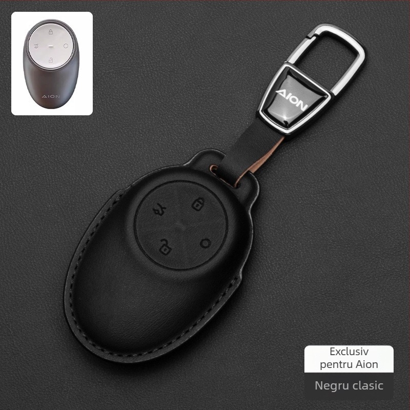 Carcasă din piele pentru cheie pentru AION V Tyrannosaurus, Brand Yibo, Stil simplu, Personalizare disponibilă (Brand: Yibo; Material: Piele; Stil: Simplu; Personalizare: Da)