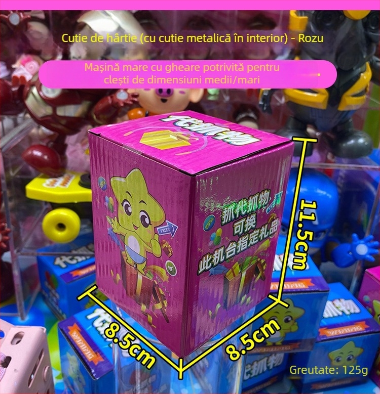 Grip înlocuitor pentru mașina de păpuși — Model Carton substitute grip — Material: Hârtie-fier; Greutate: 0,2 kg; Potrivit pentru mașini de păpuși