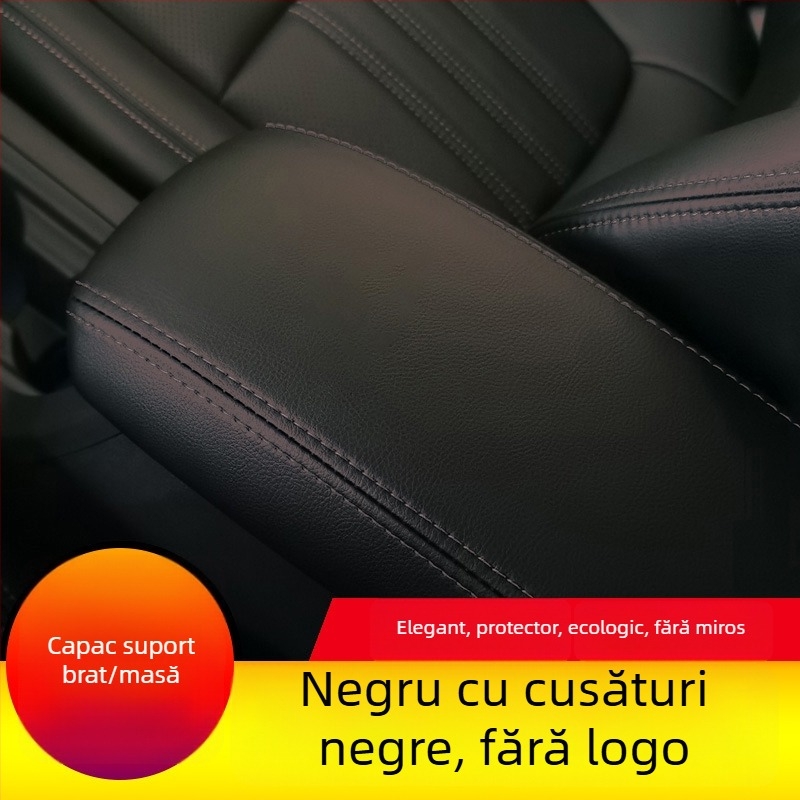 Husă din piele pentru cotiera Audi A4/A4L – protecție decorativă, model Ad-a4-a4l-fsxt-00001