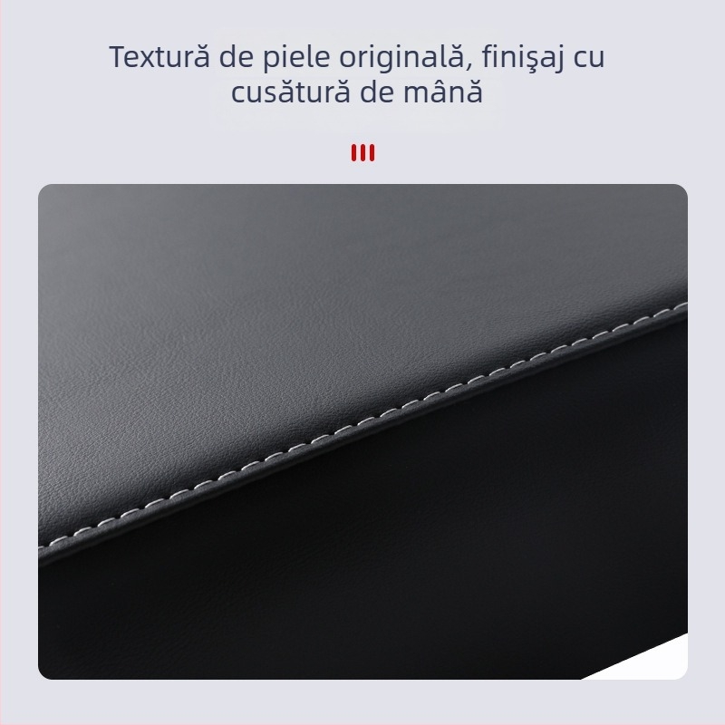 Protecţie din piele pentru pad-ul central al cotierelor – accesoriu interior auto personalizabil, Brand Camp Picture, 500 g