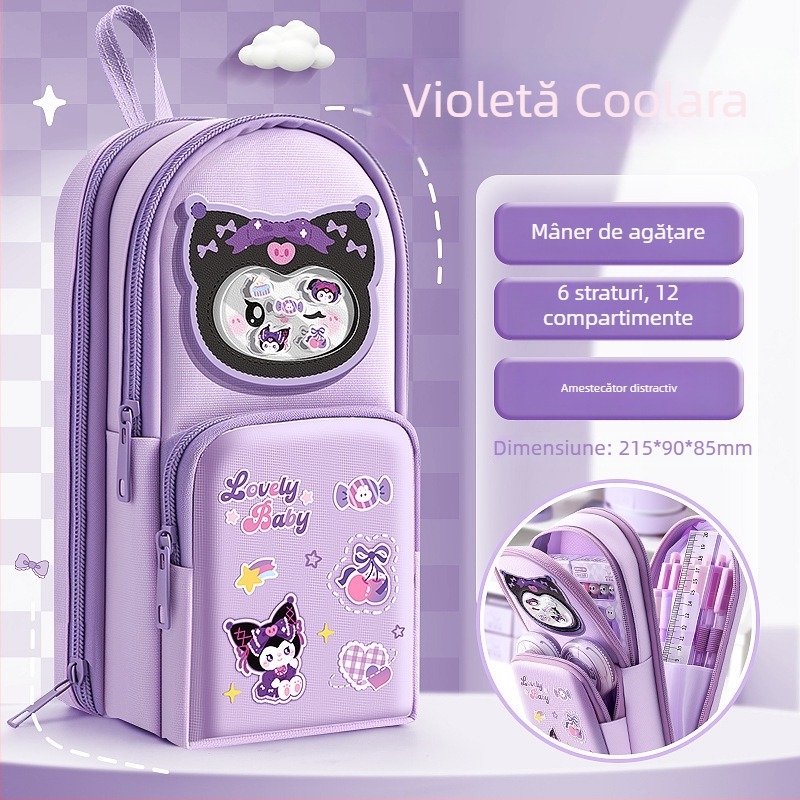 Penar pentru ghiozdan, brand Kappa bear, material pânză, stil versiune coreeană, universal, ambalaj de bază.