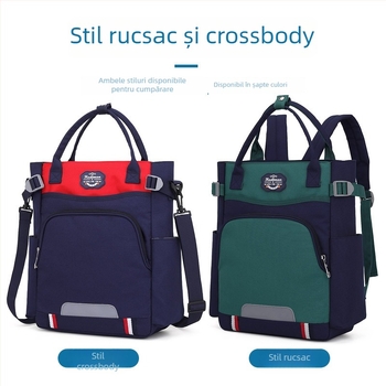 Geantă unisex pentru elevi — pânză Oxford, respirabilă, reducerea încărcării, căptușeală poliester, modelul 5100