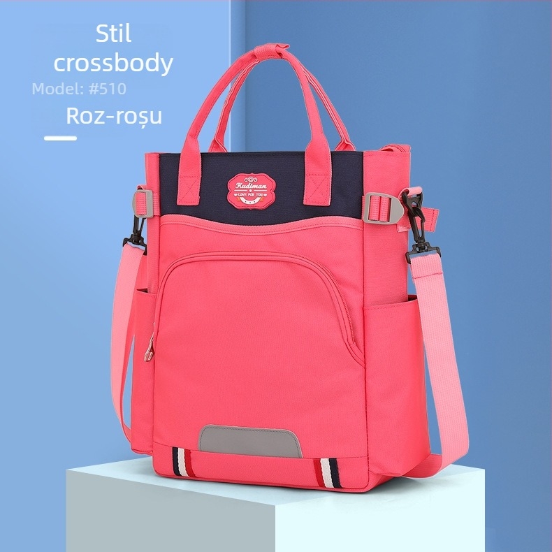 Geantă unisex pentru elevi — pânză Oxford, respirabilă, reducerea încărcării, căptușeală poliester, modelul 5100