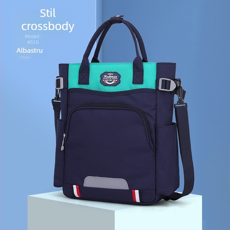 Geantă unisex pentru elevi — pânză Oxford, respirabilă, reducerea încărcării, căptușeală poliester, modelul 5100