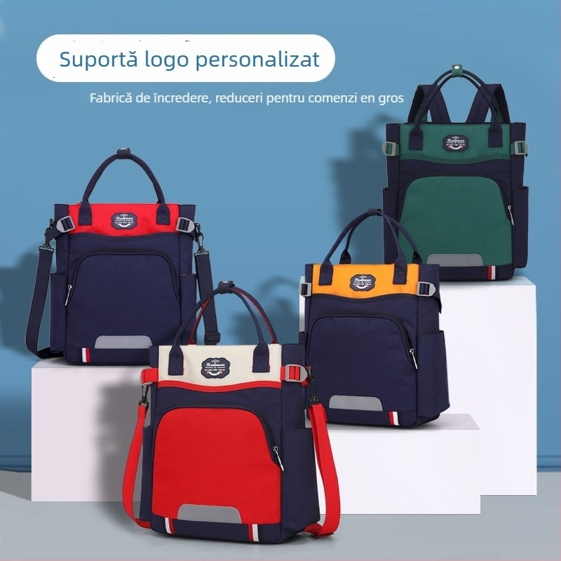 Geantă unisex pentru elevi — pânză Oxford, respirabilă, reducerea încărcării, căptușeală poliester, modelul 5100