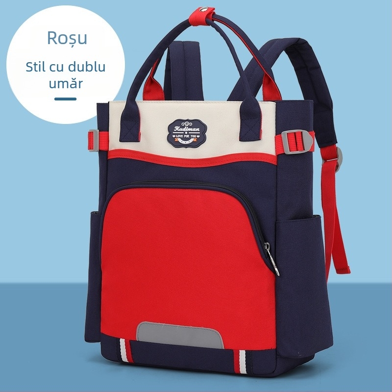 Geantă unisex pentru elevi — pânză Oxford, respirabilă, reducerea încărcării, căptușeală poliester, modelul 5100