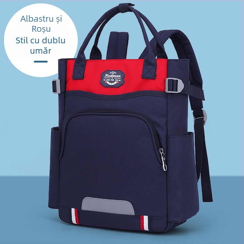 Geantă unisex pentru elevi — pânză Oxford, respirabilă, reducerea încărcării, căptușeală poliester, modelul 5100