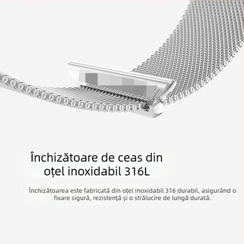 Brățară Milanese metalică cu magnet S10 pentru Apple Watch