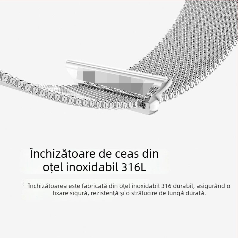 Brățară Milanese metalică cu magnet S10 pentru Apple Watch