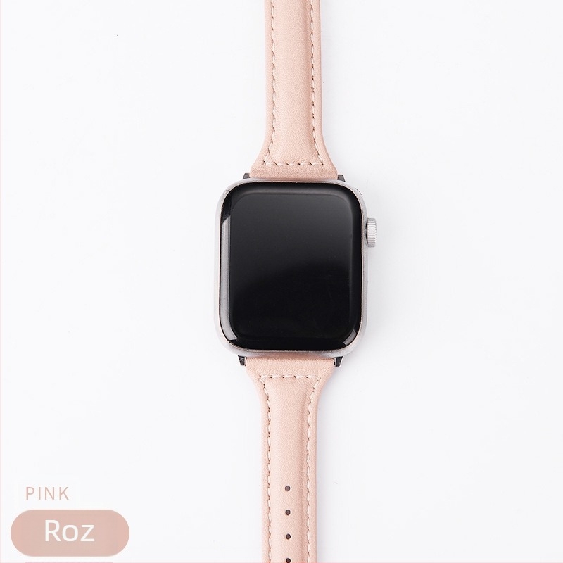 Apple Watch S10 curea din piele artificială — design retro, vară 2025, stil elegant minimalist pentru afaceri și uz zilnic