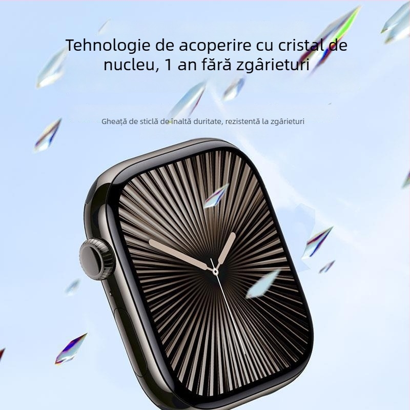 Protecție ecran hidrogel pentru Apple S10 ceas - HD, Rezistent la cădere, Compatibil cu iWatch S9/S8/S7