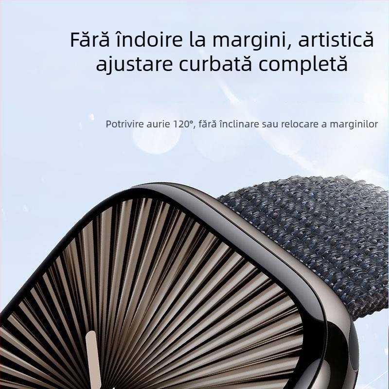 Protecție ecran hidrogel pentru Apple S10 ceas - HD, Rezistent la cădere, Compatibil cu iWatch S9/S8/S7