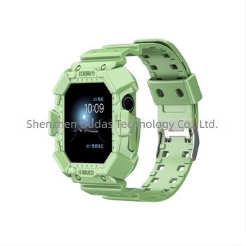 Brățară TPU dintr-o bucată pentru Apple Watch SE, model glaciar, cod 876543