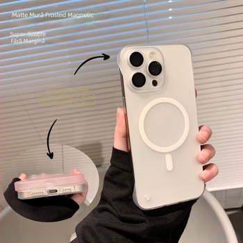 Ke xinf husă PC mată, fără ramă, magnetică, pentru seria iPhone 12–14 – rezistență la șocuri, anti-amprente
