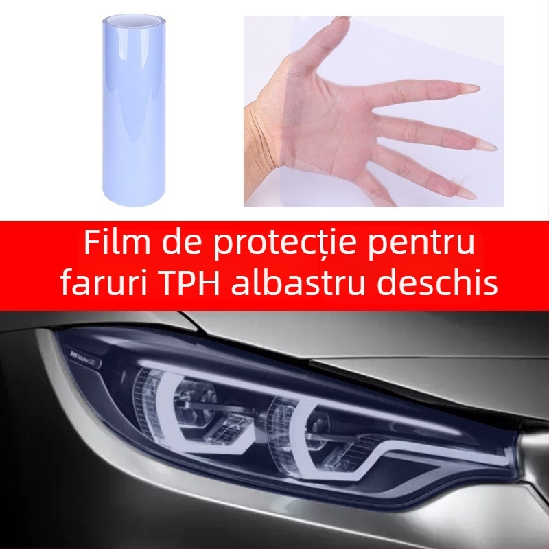 Runze guanglong TPU film de schimbare a culorii farurilor auto, cu control al luminii, autoreparabil, protecție anti-zgârieturi pentru faruri față și faruri spate