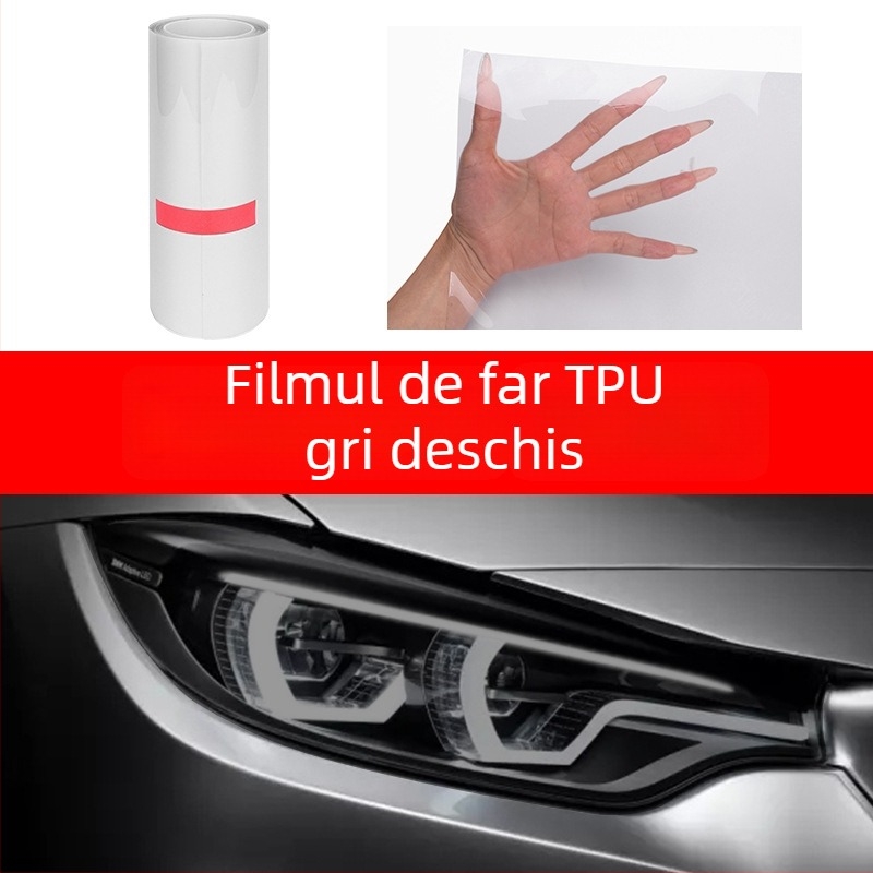 Runze guanglong TPU film de schimbare a culorii farurilor auto, cu control al luminii, autoreparabil, protecție anti-zgârieturi pentru faruri față și faruri spate