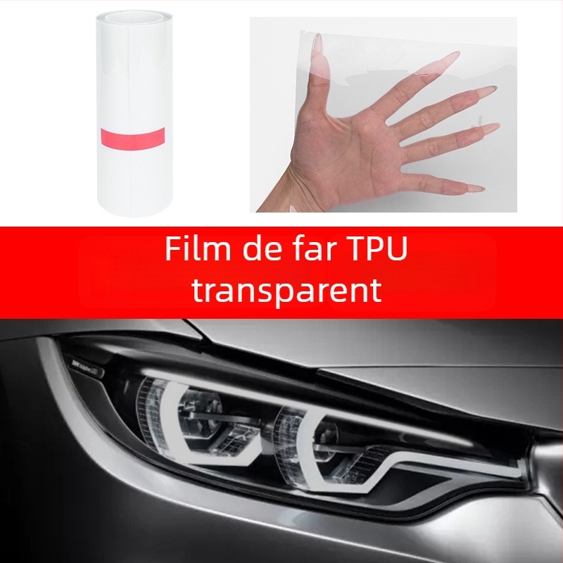 Runze guanglong TPU film de schimbare a culorii farurilor auto, cu control al luminii, autoreparabil, protecție anti-zgârieturi pentru faruri față și faruri spate