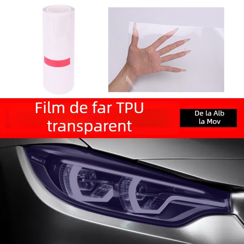 Runze guanglong TPU film de schimbare a culorii farurilor auto, cu control al luminii, autoreparabil, protecție anti-zgârieturi pentru faruri față și faruri spate