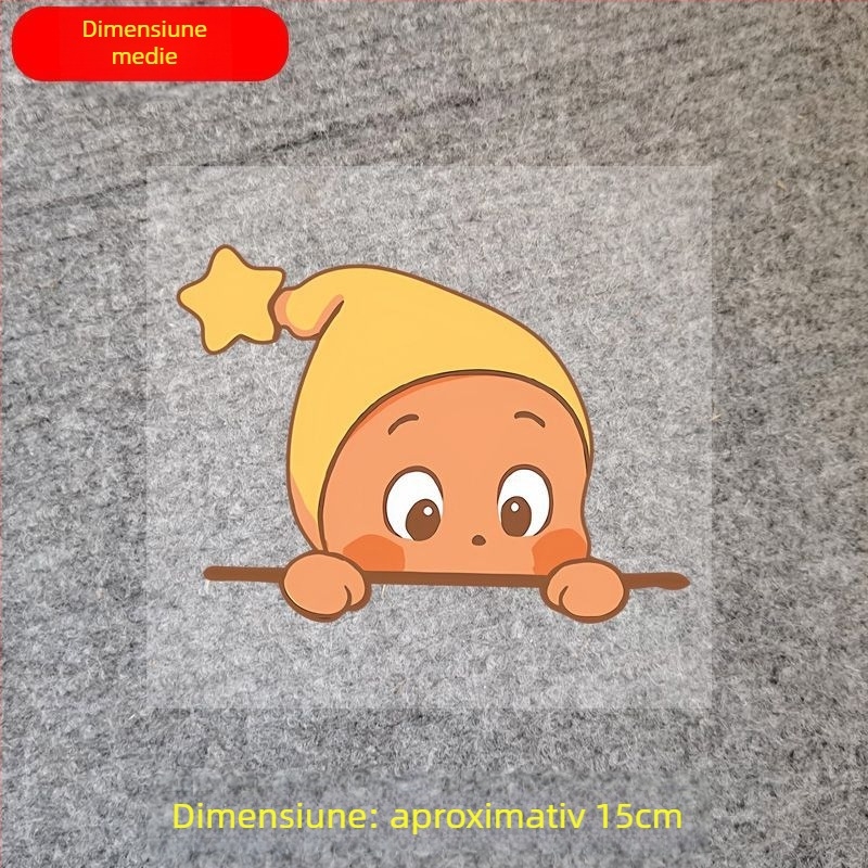 Sticker reflectorizant pentru caroserie – Brand Fan jing; Material: Sticker; Tip: sticker de avertizare reflectorizant; Montaj: cu ventuză