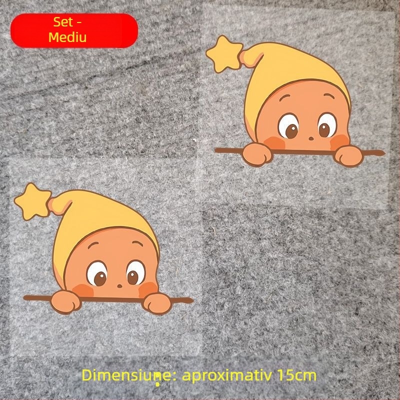 Sticker reflectorizant pentru caroserie – Brand Fan jing; Material: Sticker; Tip: sticker de avertizare reflectorizant; Montaj: cu ventuză