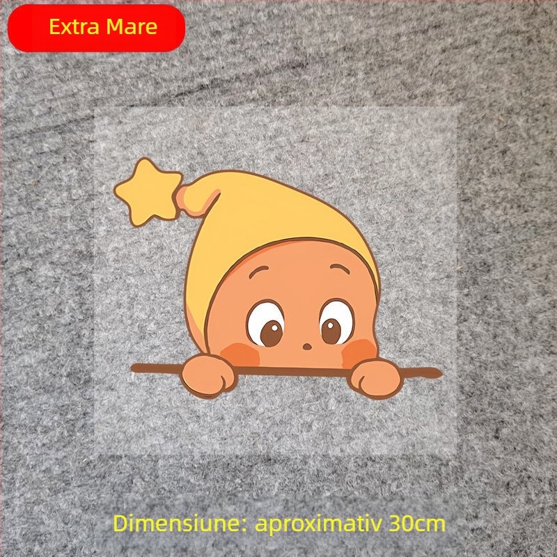 Sticker reflectorizant pentru caroserie – Brand Fan jing; Material: Sticker; Tip: sticker de avertizare reflectorizant; Montaj: cu ventuză