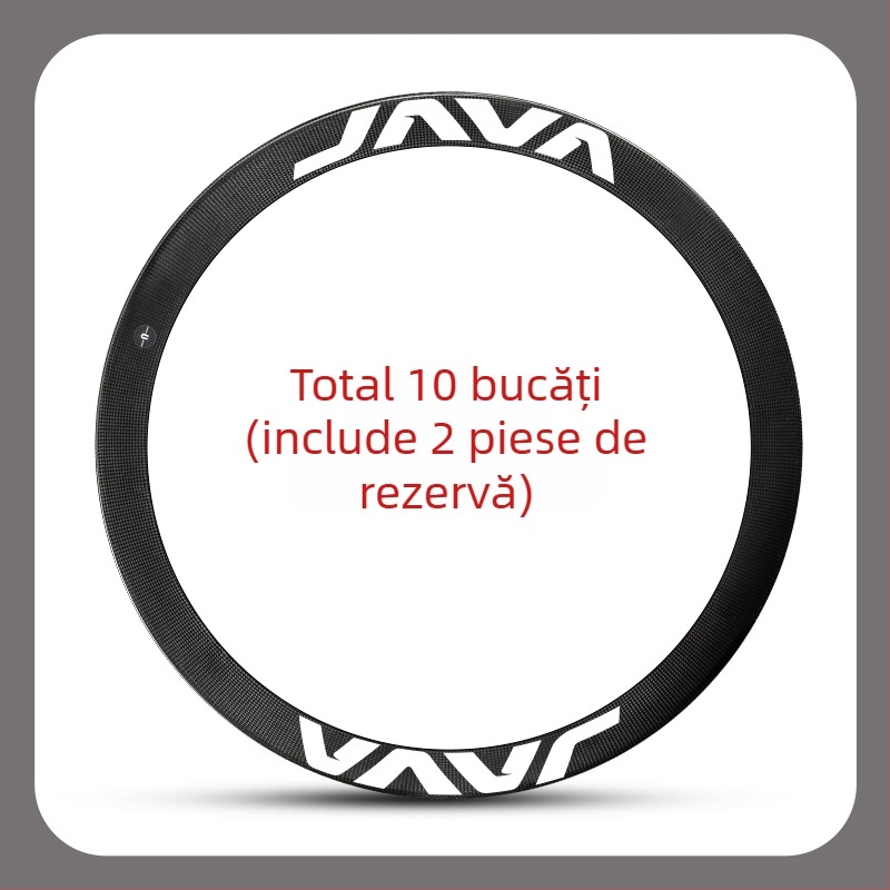 Film de schimbare a culorii jantelor pentru biciclete de drum JAVA – adeziv, model JAVA