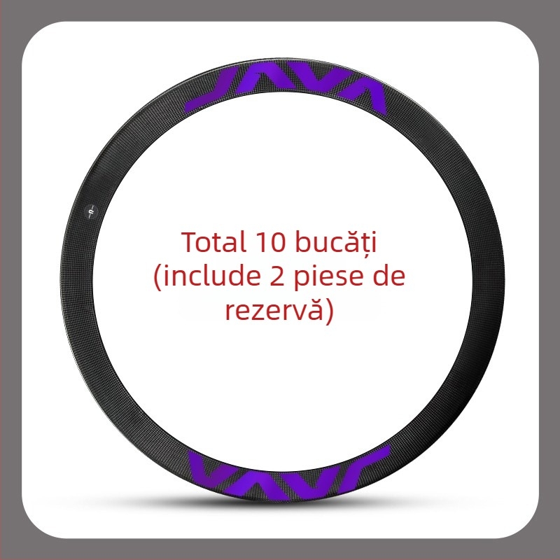 Film de schimbare a culorii jantelor pentru biciclete de drum JAVA – adeziv, model JAVA