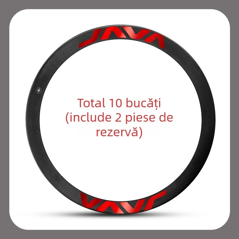 Film de schimbare a culorii jantelor pentru biciclete de drum JAVA – adeziv, model JAVA