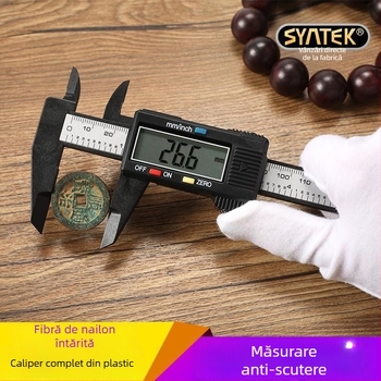 Caliper digital pentru uz casnic, precizie înaltă, cu afișaj