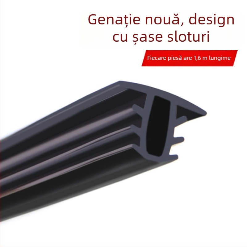 Bandă etanșare pentru ușa mașinii din cauciuc, design cu cinci și șase orificii, izolare fonică și impermeabil, pentru diferite modele