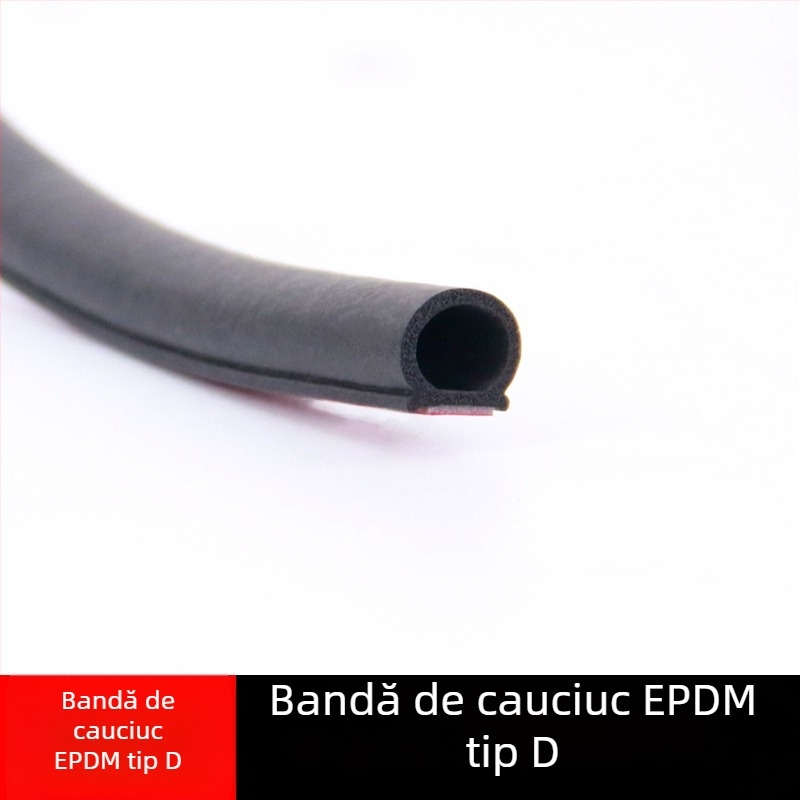 Bandă etanșare pentru ușa mașinii din cauciuc, design cu cinci și șase orificii, izolare fonică și impermeabil, pentru diferite modele