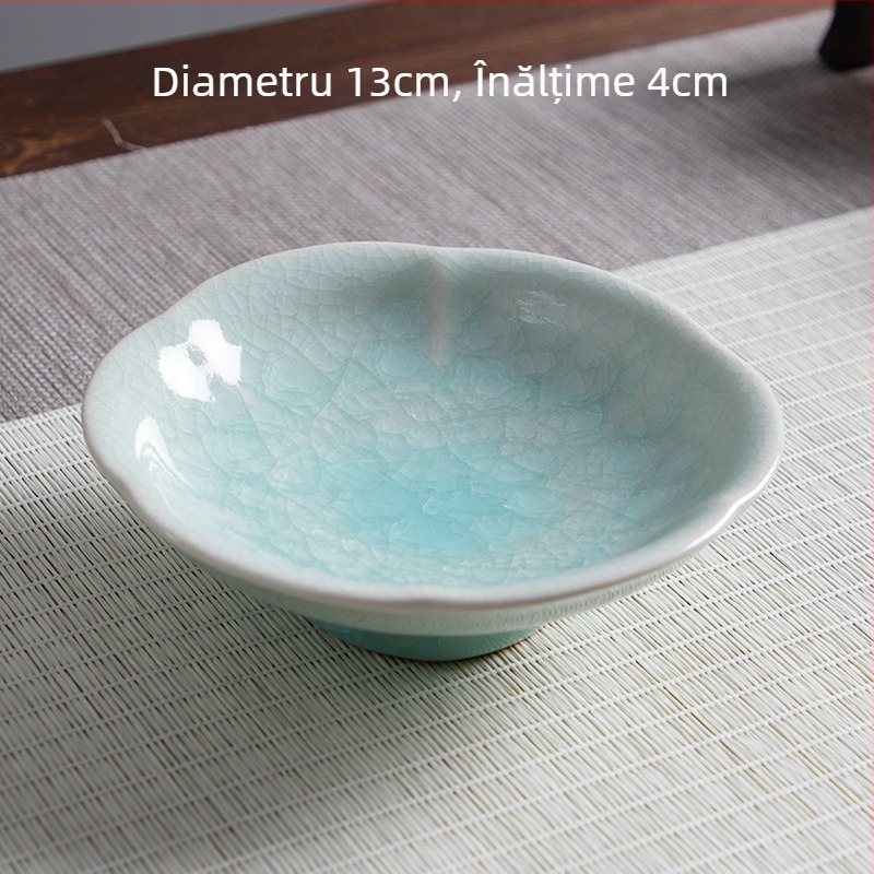 Vas de fructe din porțelan de la Craftsman's Constant Ceramics, stil chinezesc nou, tendință națională, primăvara 2013