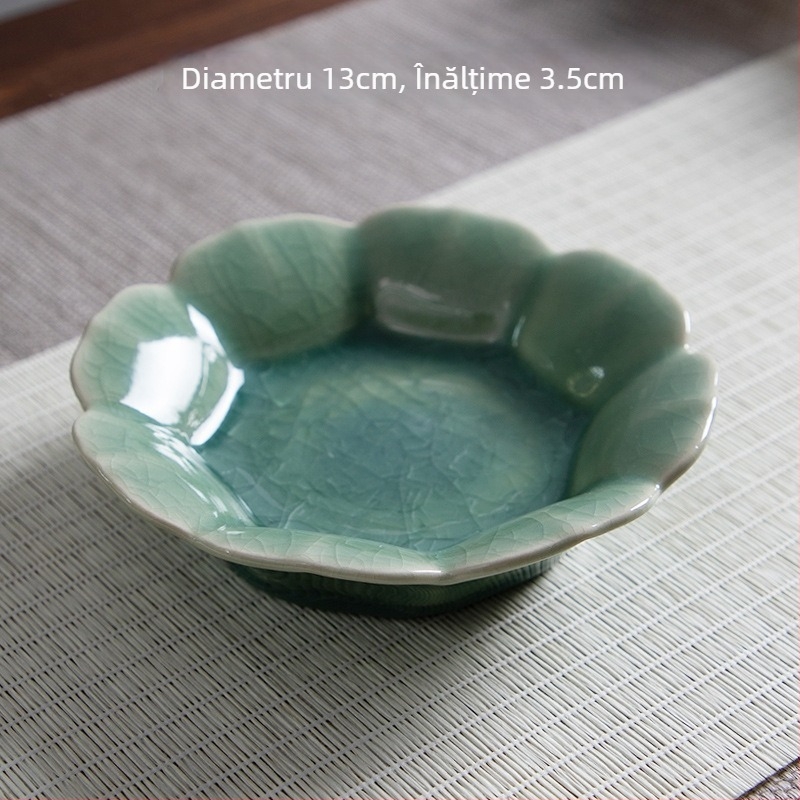 Vas de fructe din porțelan de la Craftsman's Constant Ceramics, stil chinezesc nou, tendință națională, primăvara 2013