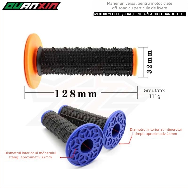 Adeziv din cauciuc pentru mânerele ghidonului motocicletelor – procesare personalizabilă, modele generale, patru anotimpuri, antiderapant, impermeabil, rezistent la uzură