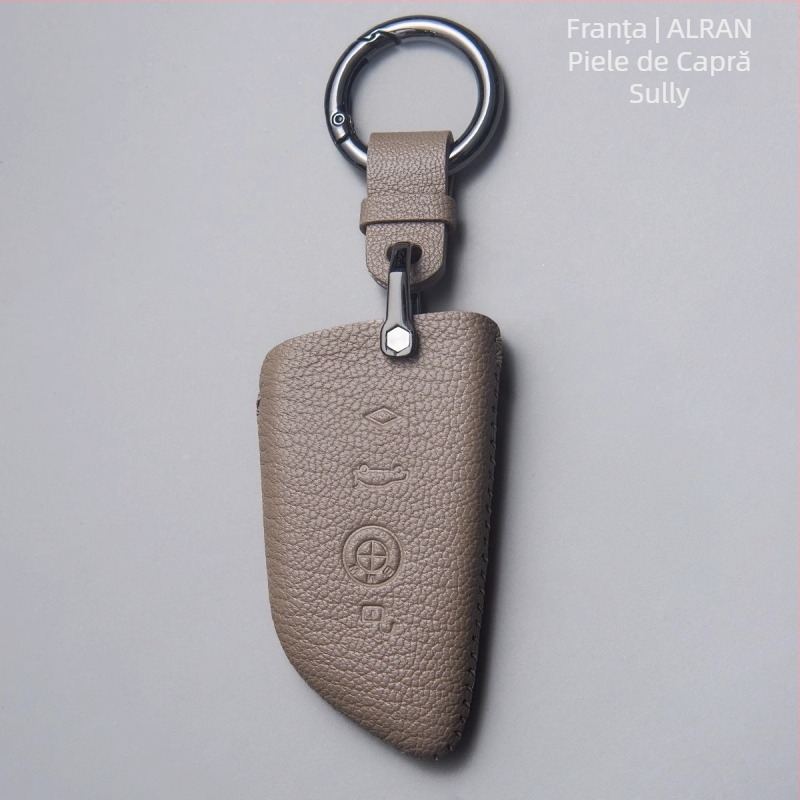Husă pentru cheie BMW pentru seriile 1, 3, 5, 7 și X1–X7; piele de oaie; înaltă calitate