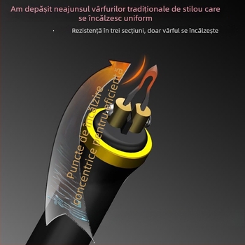 Vârf profesional pentru pyrogravură – vârf electric încălzit pentru gravură