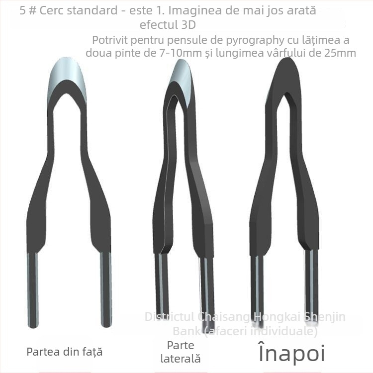 Vârf profesional pentru pyrogravură – vârf electric încălzit pentru gravură