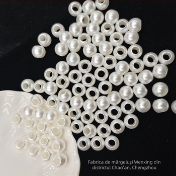 Mărgele (plastic/rezină, finisaj perlat, OEM disponibil, stil Internet Celebrity)