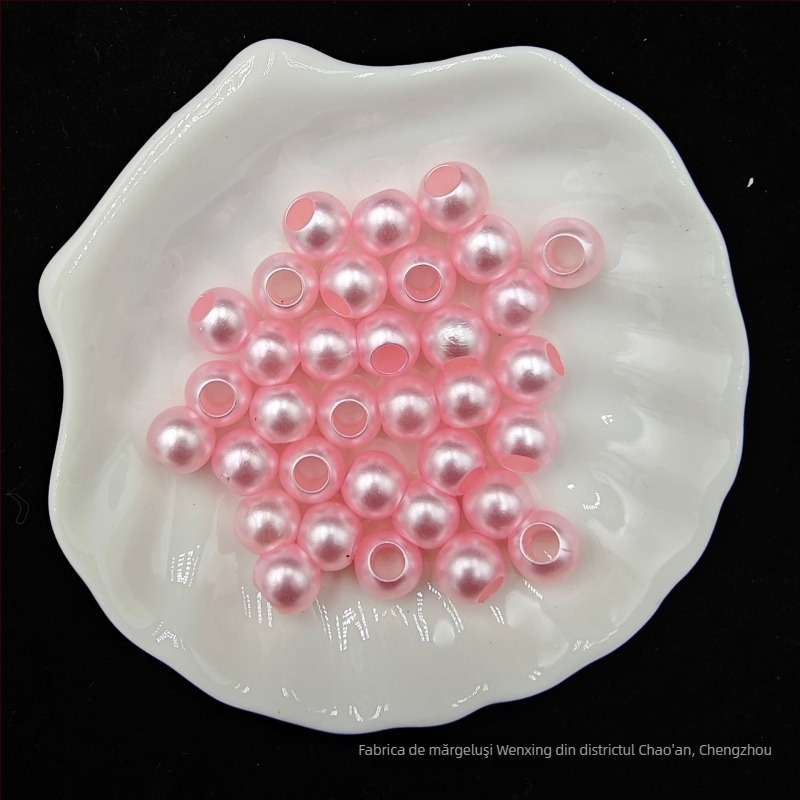 Mărgele (plastic/rezină, finisaj perlat, OEM disponibil, stil Internet Celebrity)