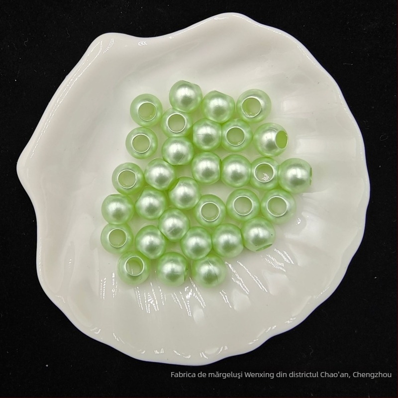 Mărgele (plastic/rezină, finisaj perlat, OEM disponibil, stil Internet Celebrity)
