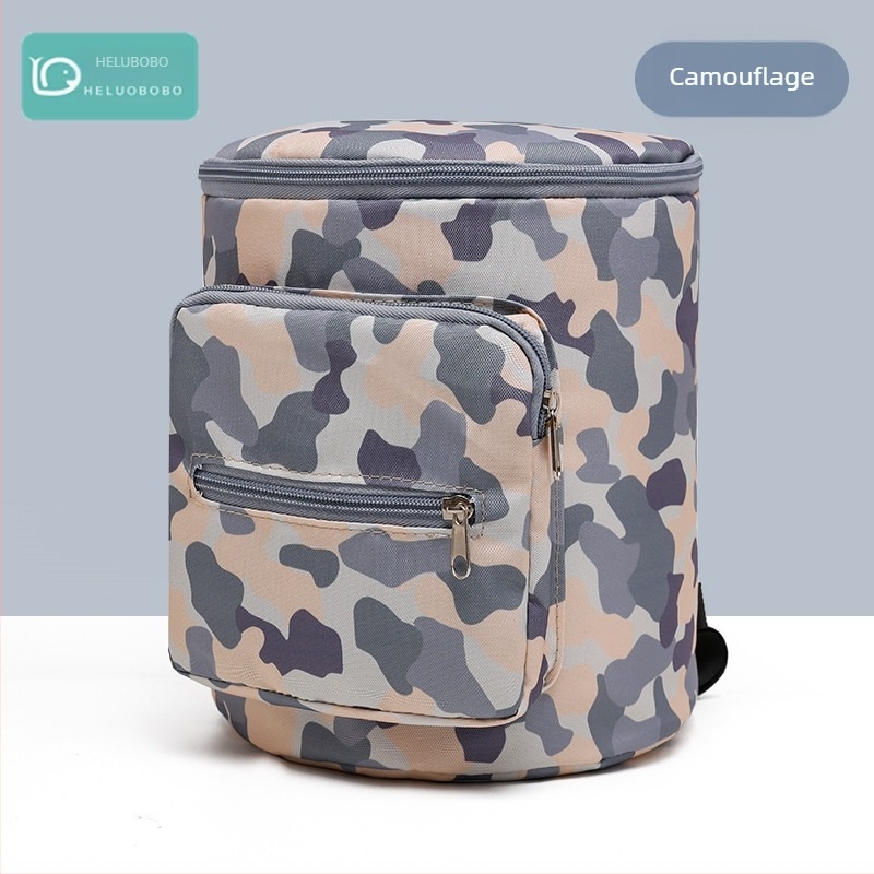 Geantă pentru cărucior cu capacitate mare, impermeabilă Oxford, model cu animale, compatibilă cu cărucior, organizator multifuncțional