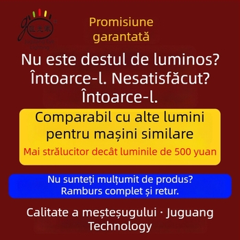 Far LED extern pentru motocicletă electrică – montaj exterior, 25W, 12-80V, sursă LED, model JGY-HBL2, rezistent la apă