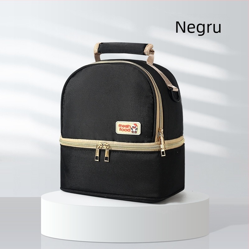 Geantă pentru lapte matern cu răcire pentru muncă, geantă izolată portabilă, geantă multifuncțională mamă-copil, geantă ușoară de umăr, exterior: Oxford, căptușeală: poliester, iarna 2024