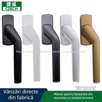 Mâner DP-Broken Bridge pentru fereastră din aliaj de aluminiu, cu acoperire nanotehnologică și vopsea rezistentă la temperaturi înalte – pentru ferestre și uși