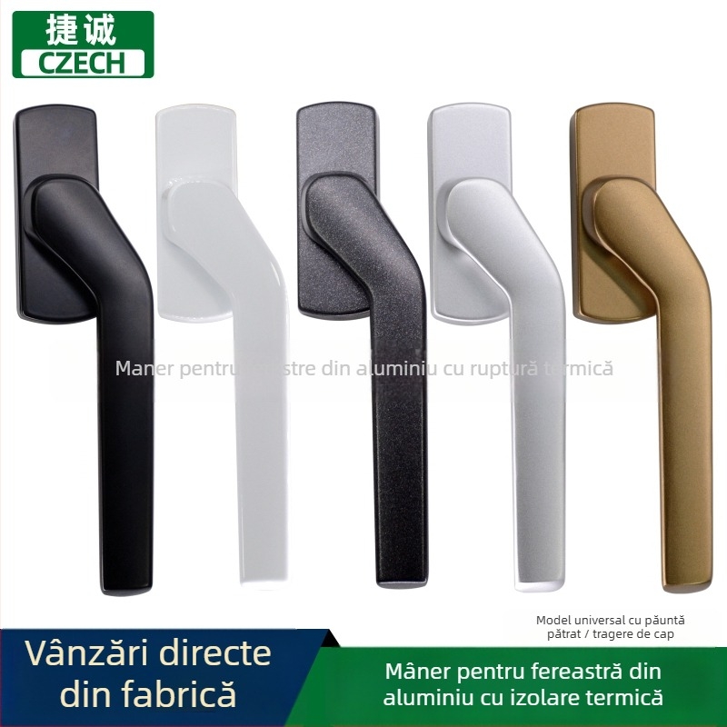 Mâner DP-Broken Bridge pentru fereastră din aliaj de aluminiu, cu acoperire nanotehnologică și vopsea rezistentă la temperaturi înalte – pentru ferestre și uși