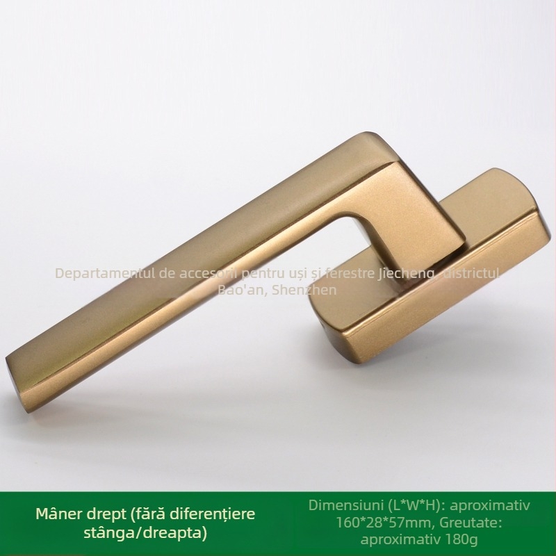 Mâner DP-Broken Bridge pentru fereastră din aliaj de aluminiu, cu acoperire nanotehnologică și vopsea rezistentă la temperaturi înalte – pentru ferestre și uși