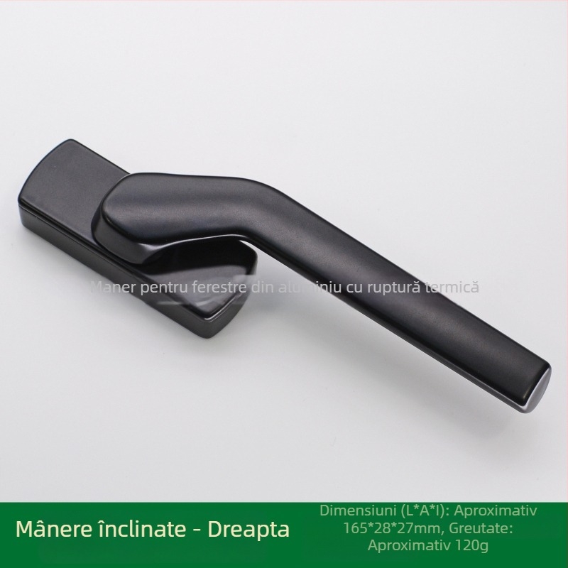 Mâner DP-Broken Bridge pentru fereastră din aliaj de aluminiu, cu acoperire nanotehnologică și vopsea rezistentă la temperaturi înalte – pentru ferestre și uși